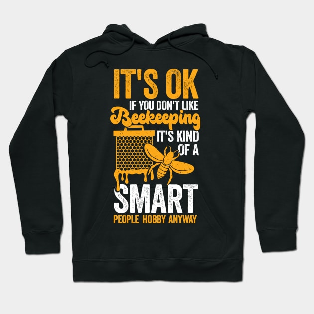 Funny Beekeeping Apiculturist Beekeeper Gift Hoodie by Dolde08